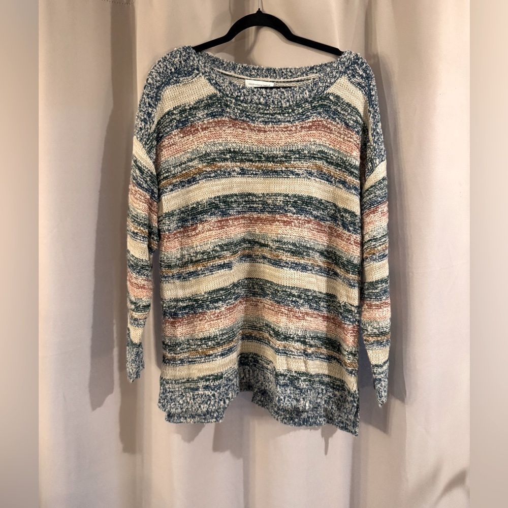Christopher & Banks Striped Multicolor Women's Sweater